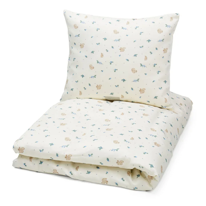 Cam Cam Copenhagen - Junior Bed linen, 100 x 140 cm, blueberries