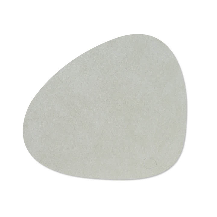 Placemat Curve M, 31 x 35 cm, Nupo metallic by Lind DNA