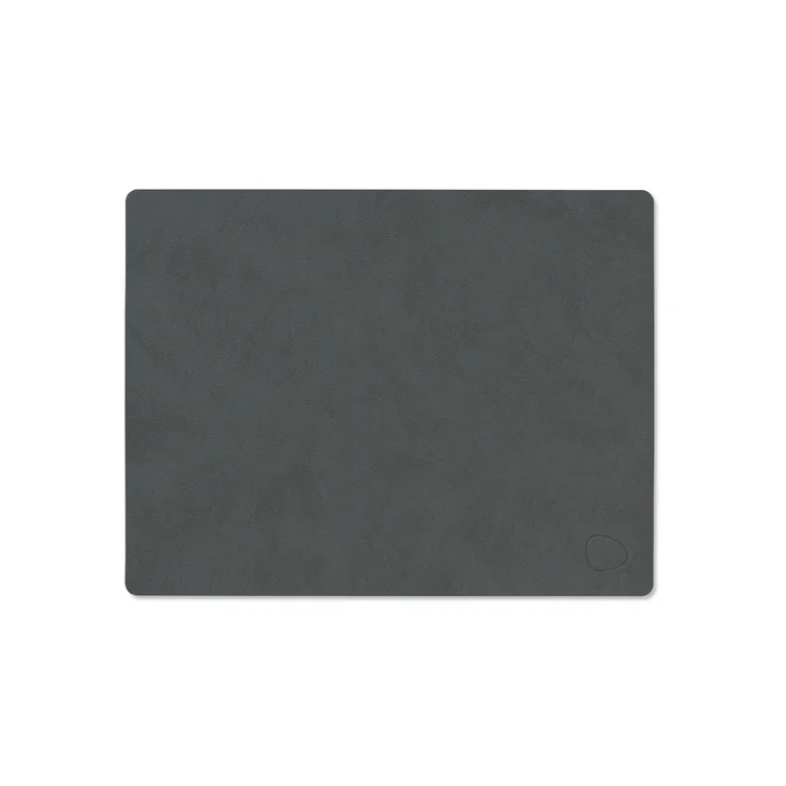 Placemat Square M from Lind DNA in the color Nupo in the color anthracite