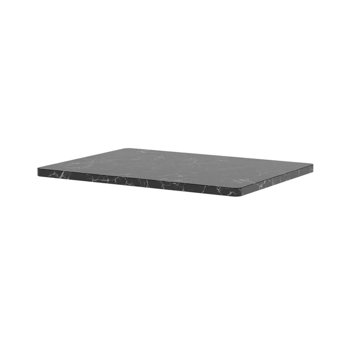 Montana - Cover plate for Panton Wire, 70.1 x 25.7 cm, black marble