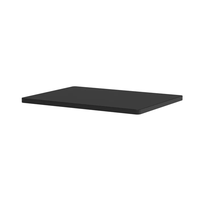 Montana - Cover plate for Panton Wire, 70.1 x 25.7 cm, MDF black