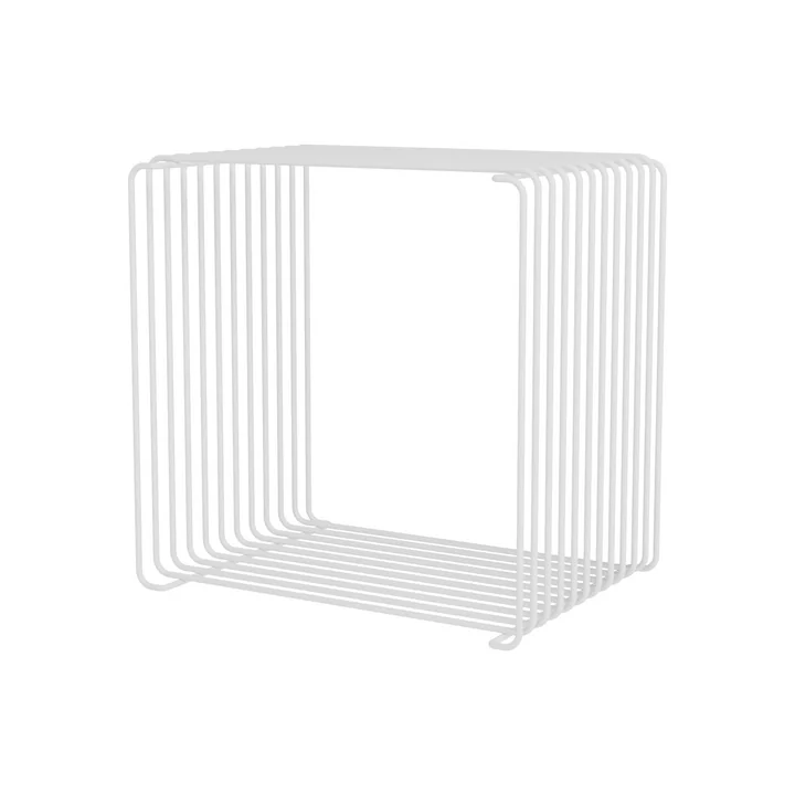 Montana - Panton Wire Shelf / side table 25.7 cm, snow