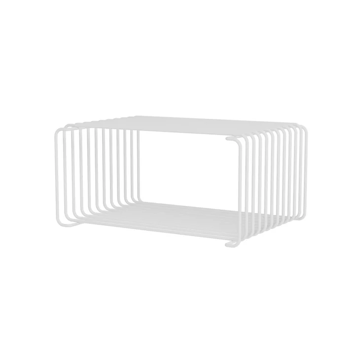 Montana - Panton Wire Half Height Shelf 25.7 cm, snow