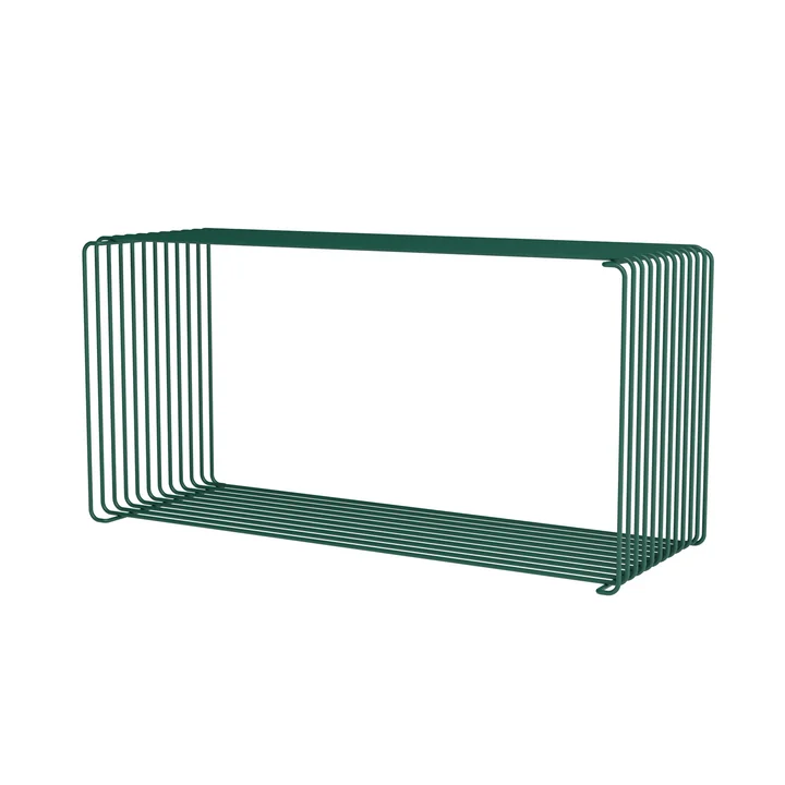 Montana - Panton Wire Extended Shelf 25.7 cm, pine