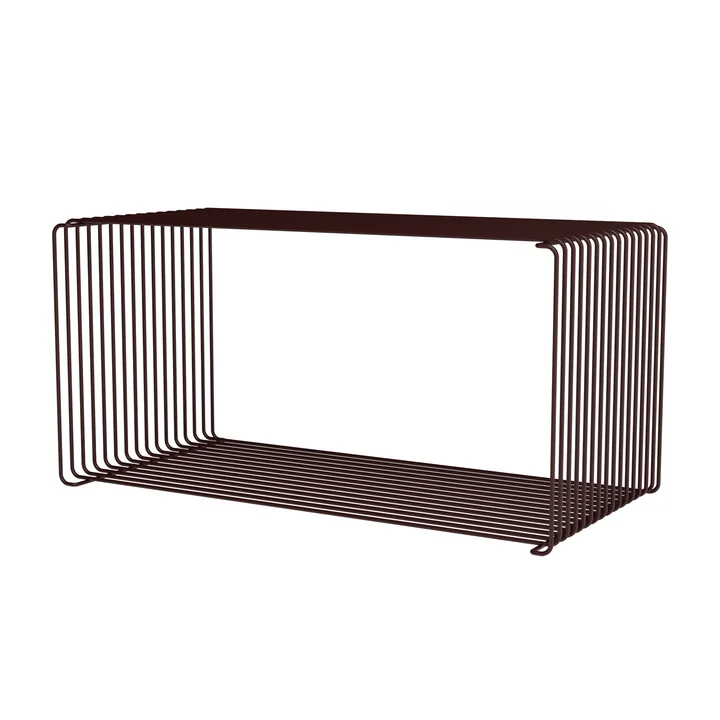Montana - Panton Wire Extended Shelf 34.8 cm, black-red