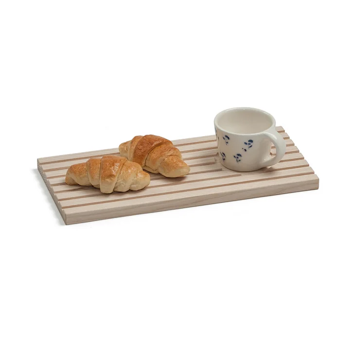 side by side - Drink & Dip Serving board, 32 x 14.5 cm, natural ash