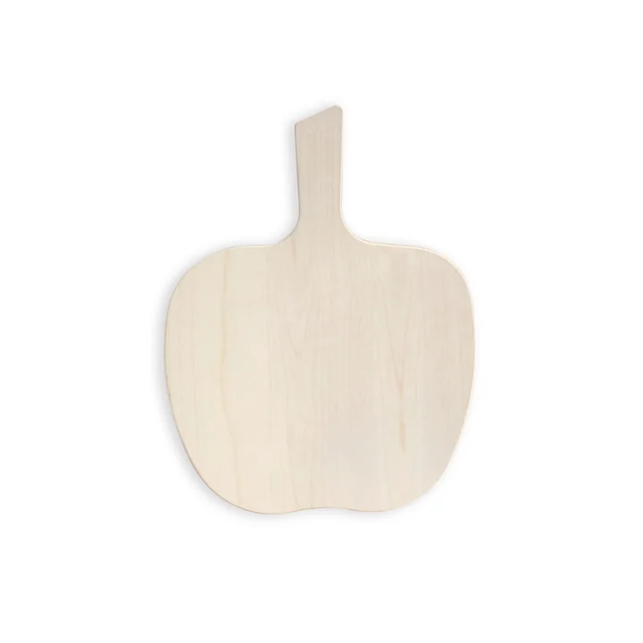 side by side - Sweet and sour cutting board apple, 28.5 x 21 cm, natural maple
