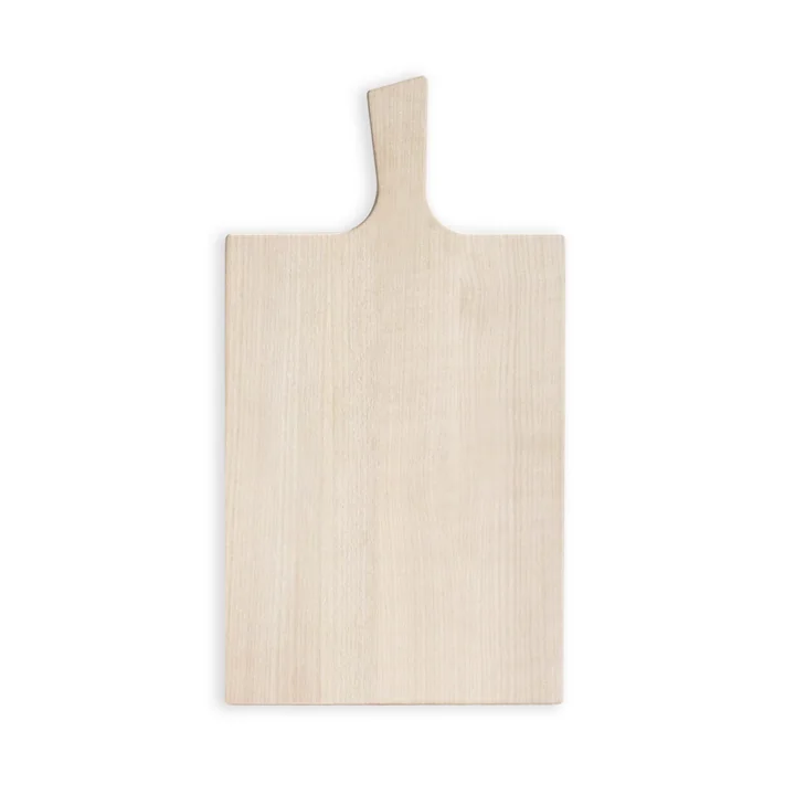 side by side - Sweet and sour rectangular chopping board, 35.5 x 19 cm, natural maple