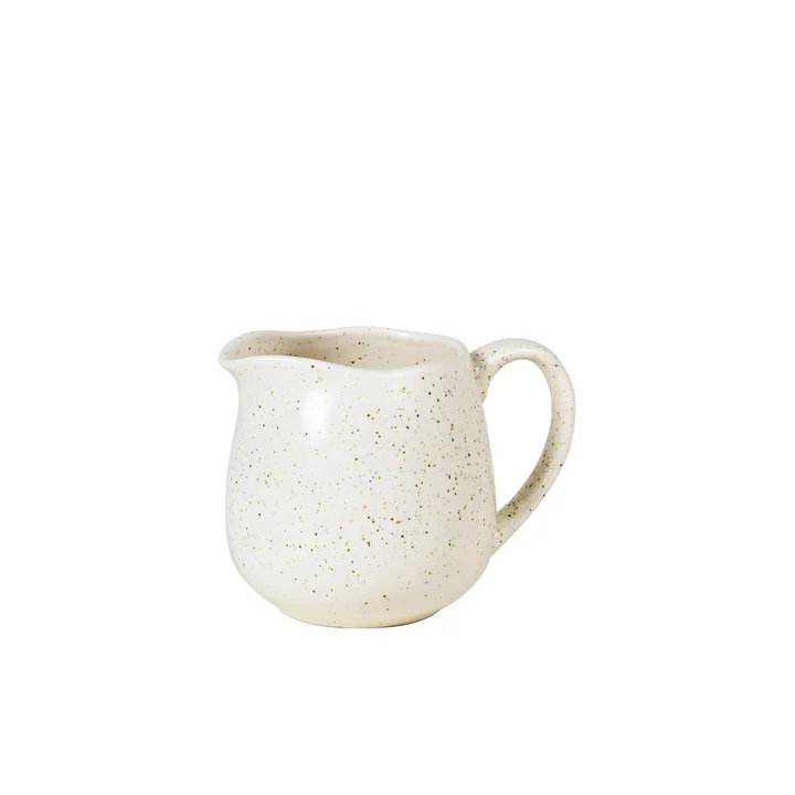Broste Copenhagen - Nordic Vanilla milk jug, 300 ml, cream white