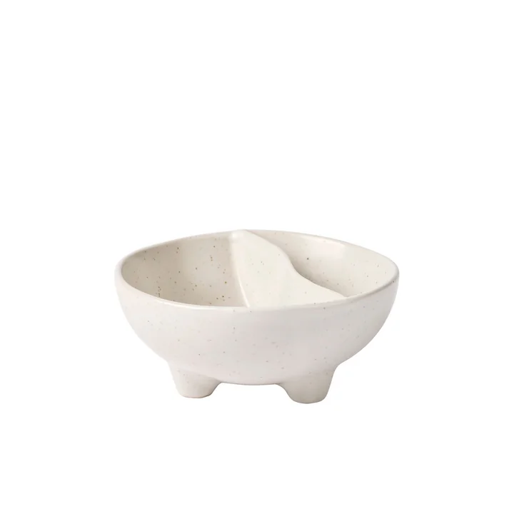 Broste Copenhagen - Nordic Vanilla olive bowl, Ø 11 x H 5 cm