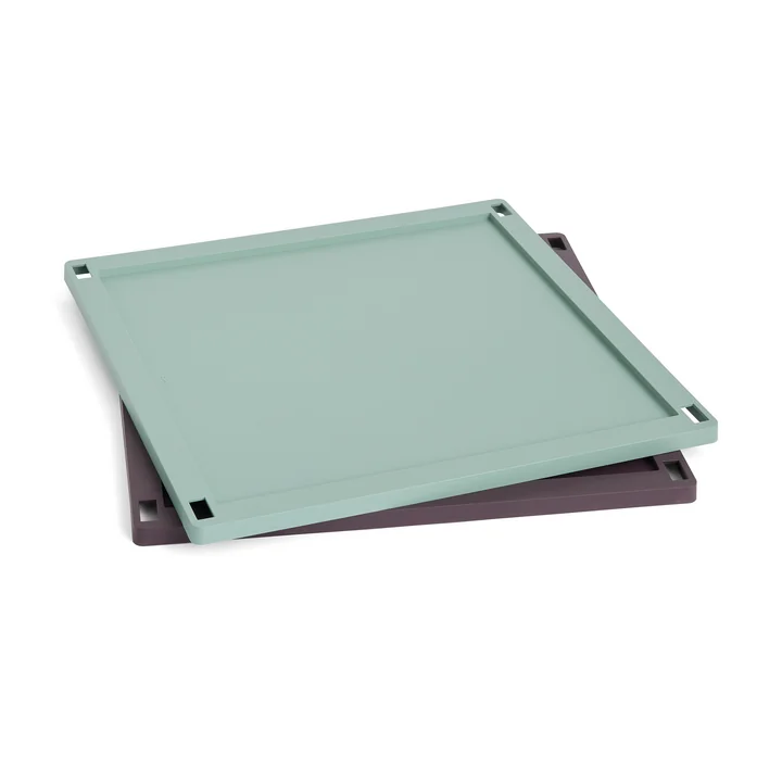 HAY - Color Crate Square lid L, plastic