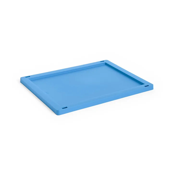 HAY - Colour Crate Lid M, plastic, electric blue
