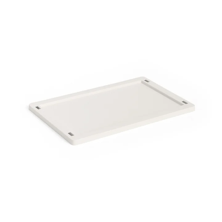 HAY - Colour Crate Lid S, plastic, off-white