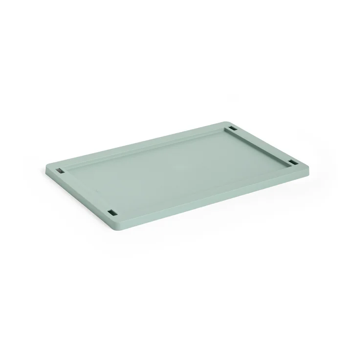 HAY - Colour Crate Lid S, plastic, sage green