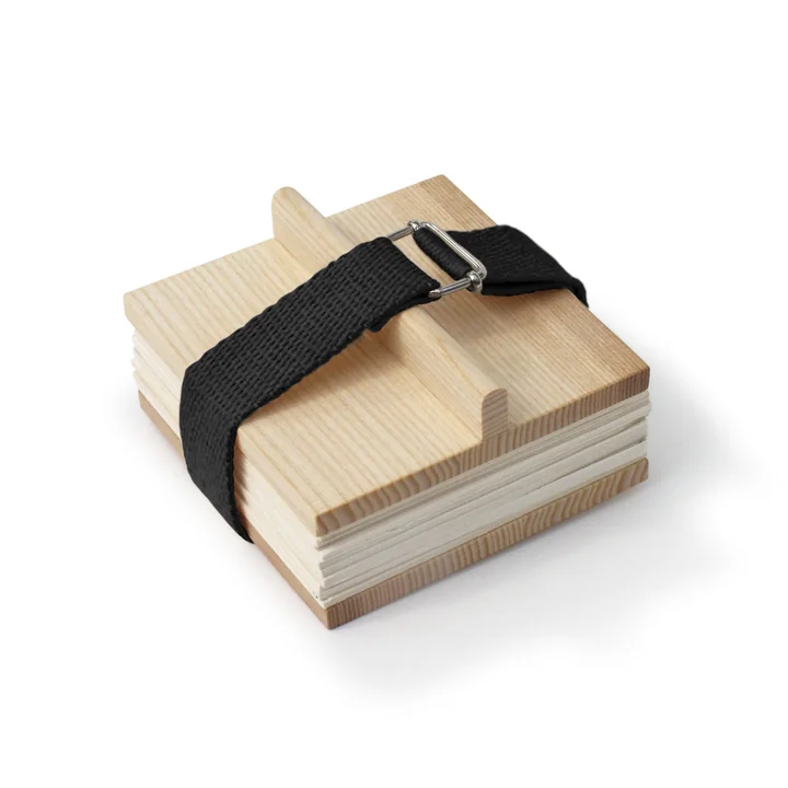 side by side - Flower press to go, black