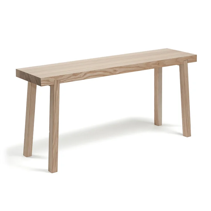 side by side - StoolBench, 95 x 45 cm, natural ash