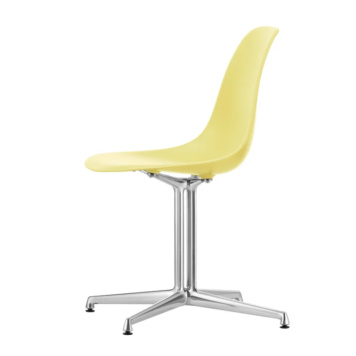Vitra - Eames Plastic Side Chair DSL RE, polished / citron