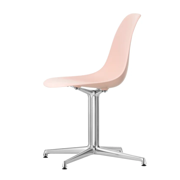 Vitra - Eames Plastic Side Chair DSL RE, polished / pale pink