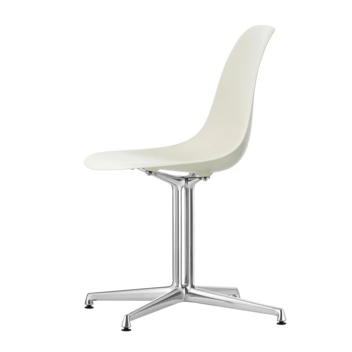 Vitra - Eames Plastic Side Chair DSL RE, polished / pebble