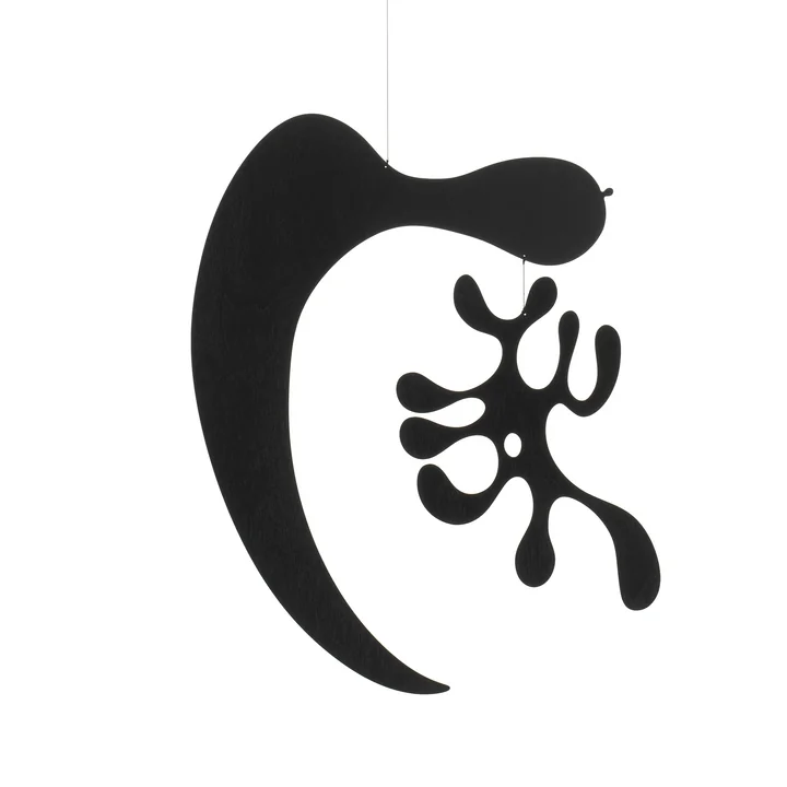 Vitra - Eames Plywood Mobile, Model AL, black