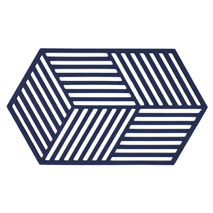 Zone Denmark - Hexagon Coaster large, midnight