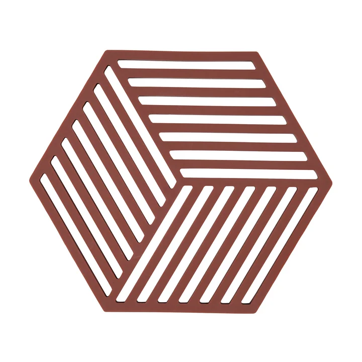 Zone Denmark - Hexagon Coaster, burgundy