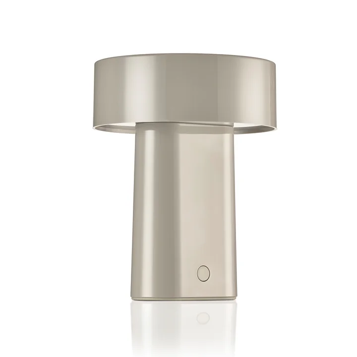 Zone Denmark - Oblong LED rechargeable light, warm gray