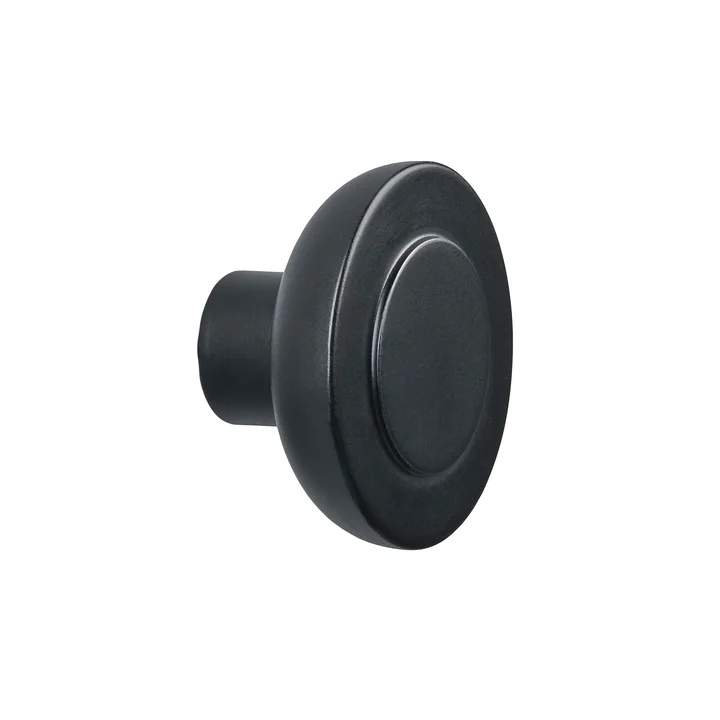 Zone Denmark - Sensu Coat hook Ø 7.5 cm, black