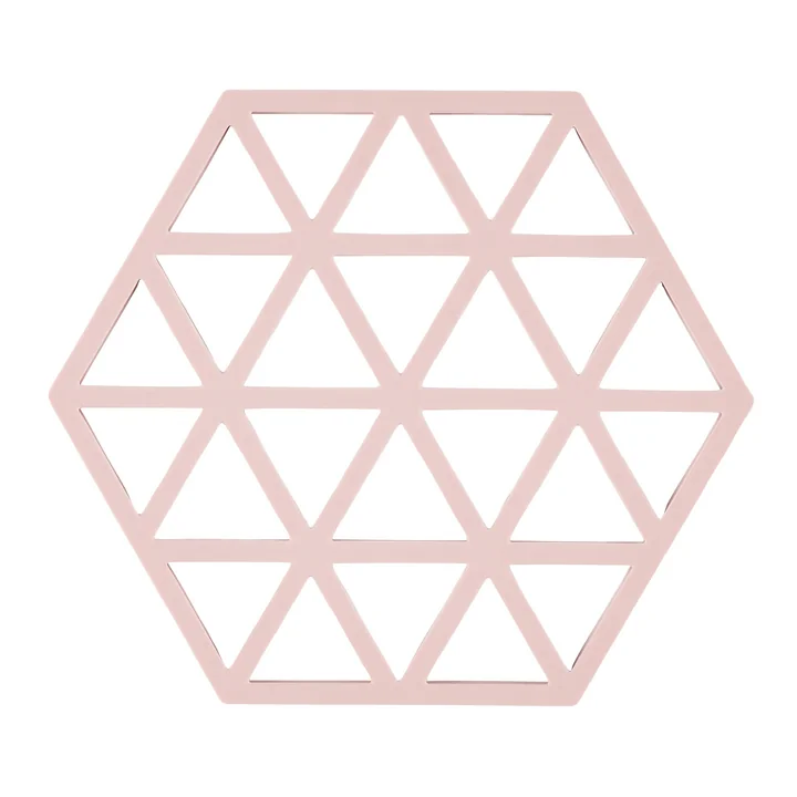 Zone Denmark - Triangle Coaster, 16 x 14 cm, rose