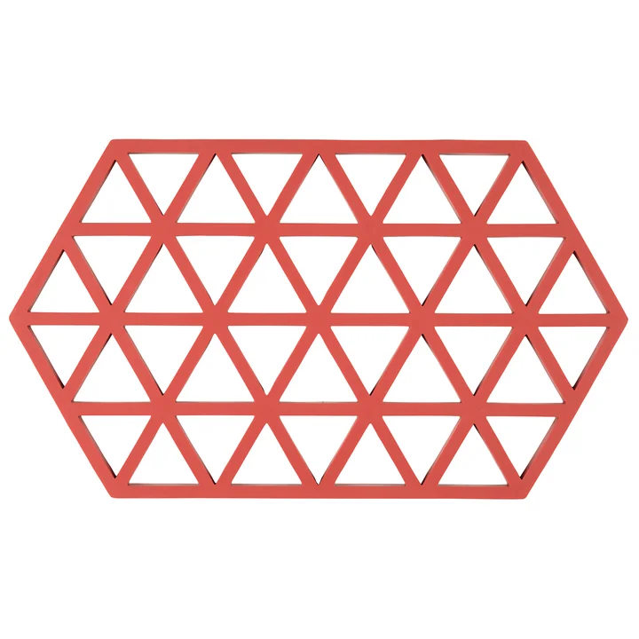 Zone Denmark - Triangle Coaster, 24 x 14 cm, burnt red