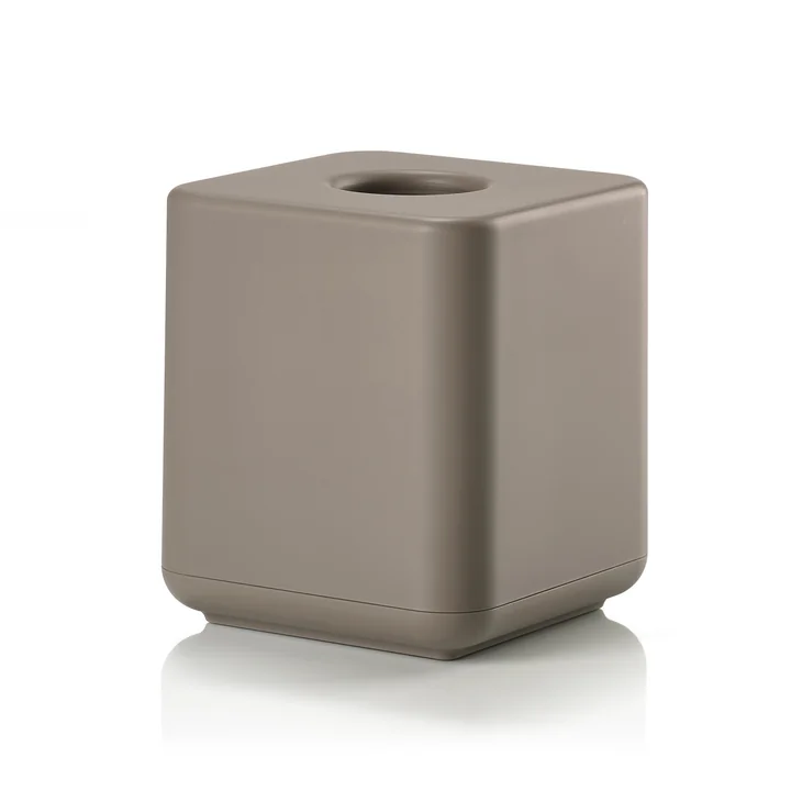 Zone Denmark - Ume Handkerchief box, 13 x 13 x 15.1 cm, taupe
