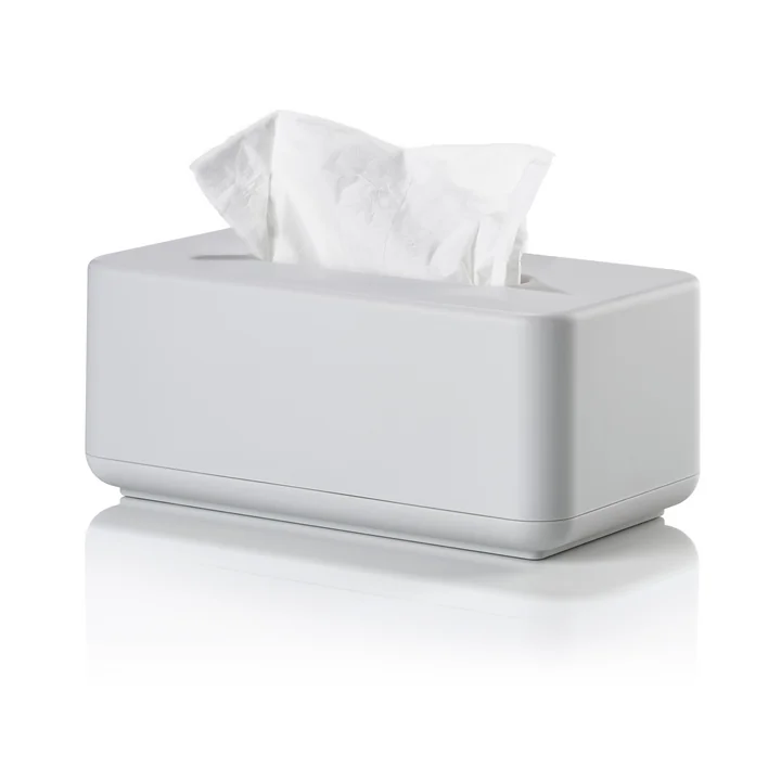 Zone Denmark - Ume Handkerchief box, 25.6 x 14 x 10.7 cm, soft gray