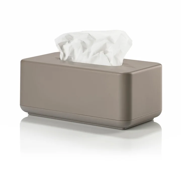 Zone Denmark - Ume Handkerchief box, 25.6 x 14 x 10.7 cm, taupe