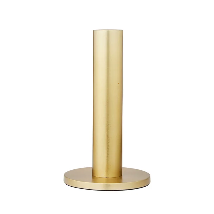 Broste Copenhagen - Maro Candlestick, Ø 8 x H 14 cm, brass