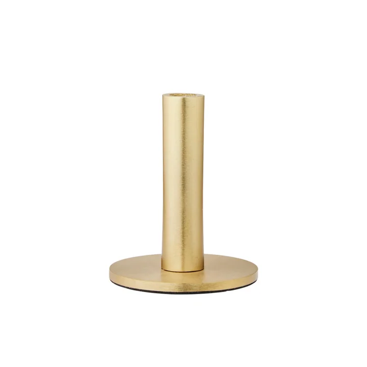 Broste Copenhagen - Maro Candlestick, Ø 7 x H 9.5 cm, brass