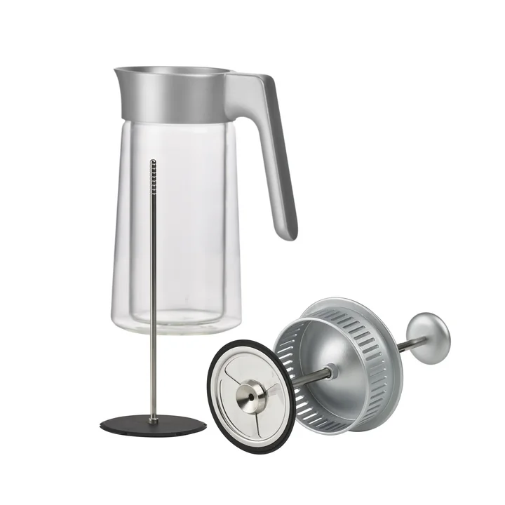 Jacob Jensen - Press filter jug, 0.8 l, silver
