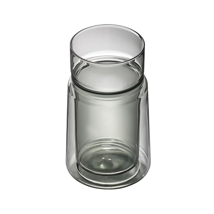 Jacob Jensen - Thermo double-walled glass, large, 33 cl, black