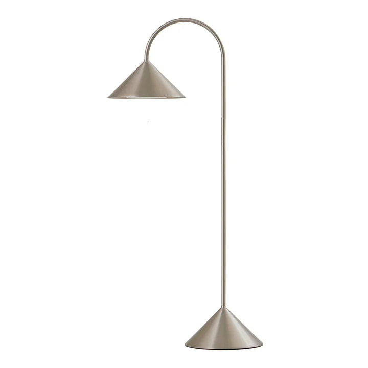 Frandsen - Grasp LED rechargeable floor lamp, h 72 cm, brushed stainless steel