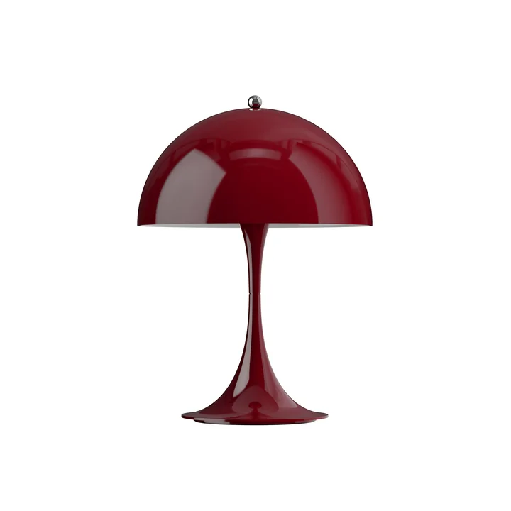 Louis Poulsen - Panthella 250 Portable V3 rechargeable LED table lamp, opaque burgundy