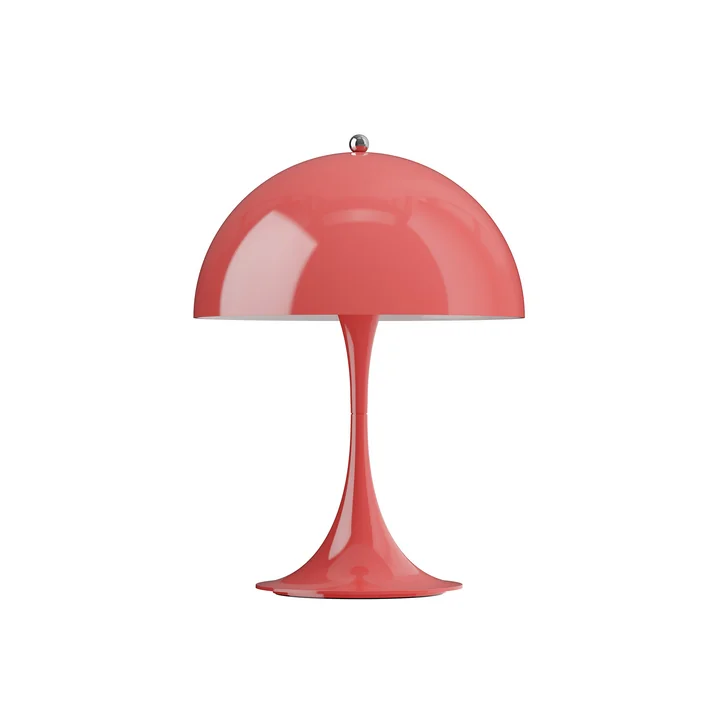 Louis Poulsen - Panthella 250 Portable V3 rechargeable LED table lamp, opaque coral