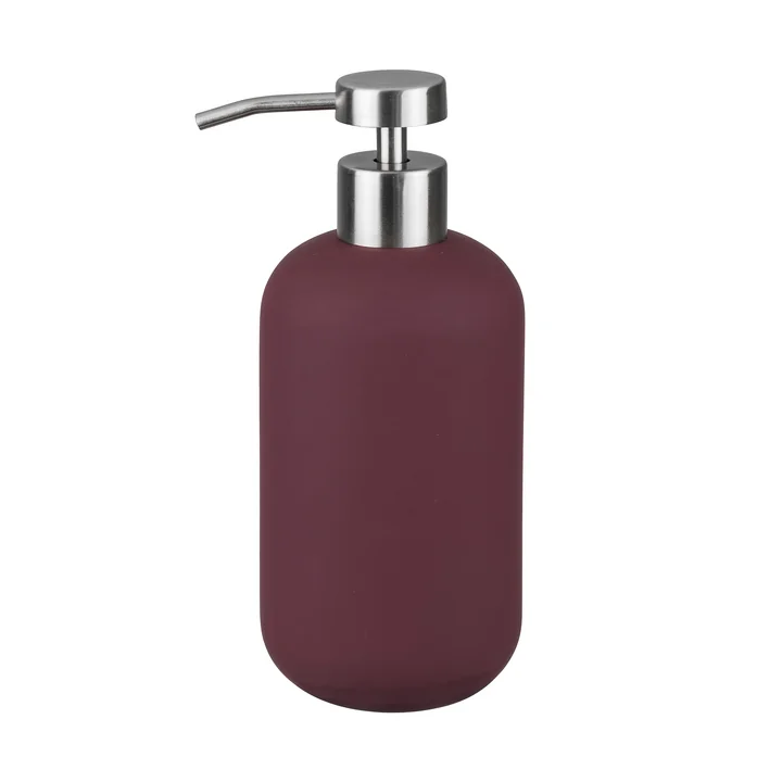 Mette Ditmer - Lotus Play Soap dispenser, h 18 cm, wine red