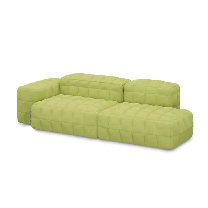 OUT Objekte unserer Tage - Henn Sofa 10, 245 x 105 cm, lime (Suunta 0402 by Kvadrat)
