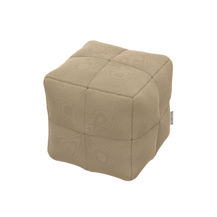 OUT Objekte unserer Tage - Henn Cube Cushion, 32 x 32 x 32 cm, beige (Autumn 0221 by Kvadrat)