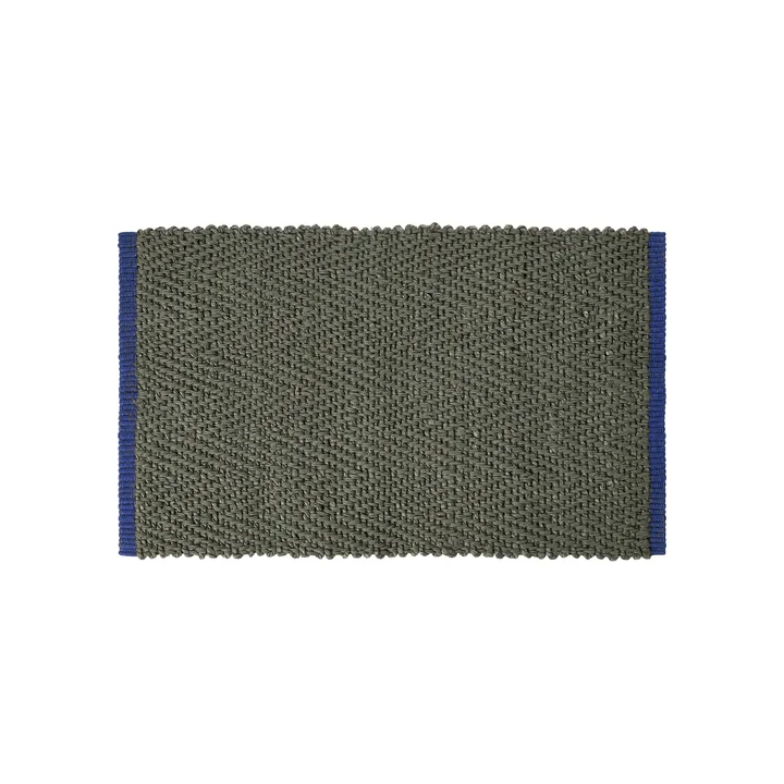 Mette Ditmer - Notes Doormat, 50 x 80 cm, dark olive