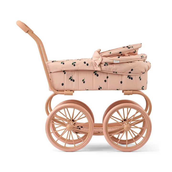 LIEWOOD - Adaline doll's pram, berry / pale tuscany