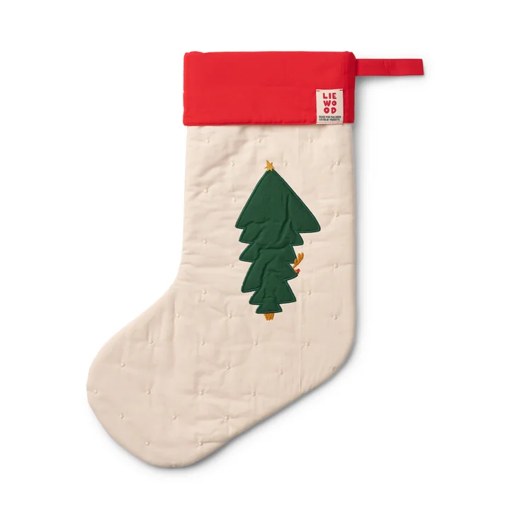 LIEWOOD - Basil Christmas sock, Holiday / sandy