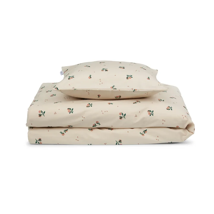 LIEWOOD - Carmen junior bed linen, peach / sea shell