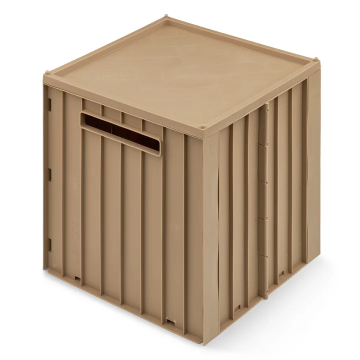 LIEWOOD - Elijah Storage box, 31.5 x 30.5 x 32 cm, oat