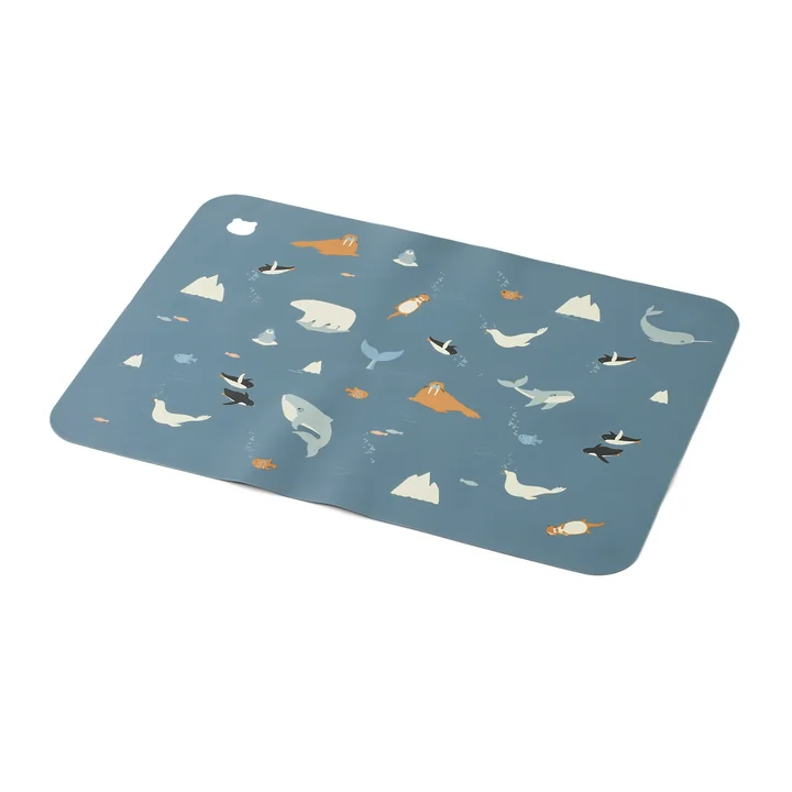 LIEWOOD - Jude children's placemat, Artic Sea / ocean view