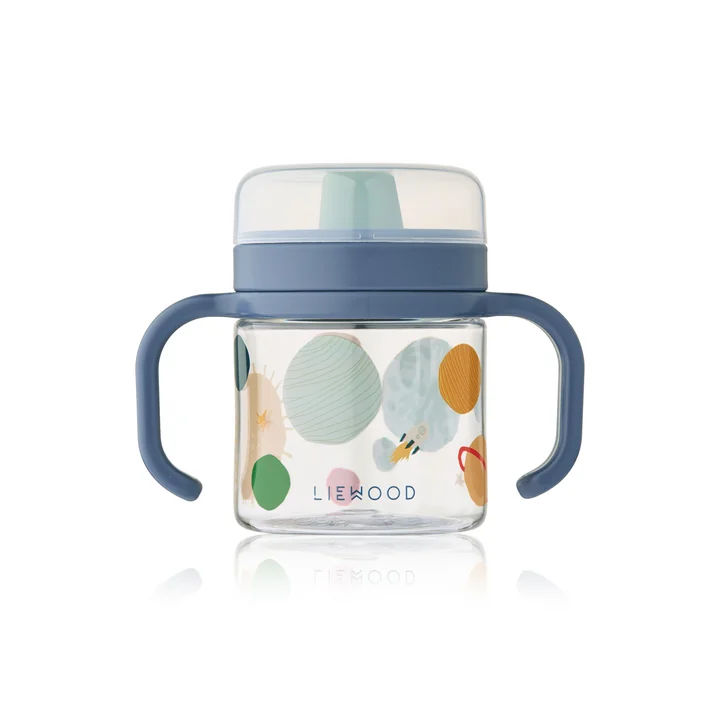 LIEWOOD - Kylo drinking cup, 280 ml, Universe / classic navy